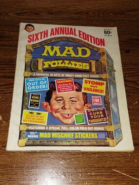 Mad Magazine Sixth Annual Edtion Mad Rollies (196)8